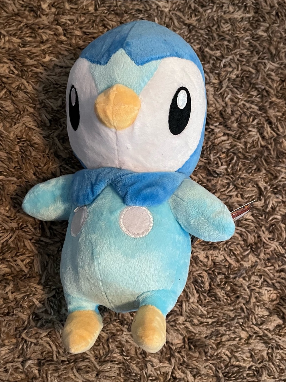 Pokémon Piplup Plush 9” Official Licensed with Tags New Stuffed Animal Blue